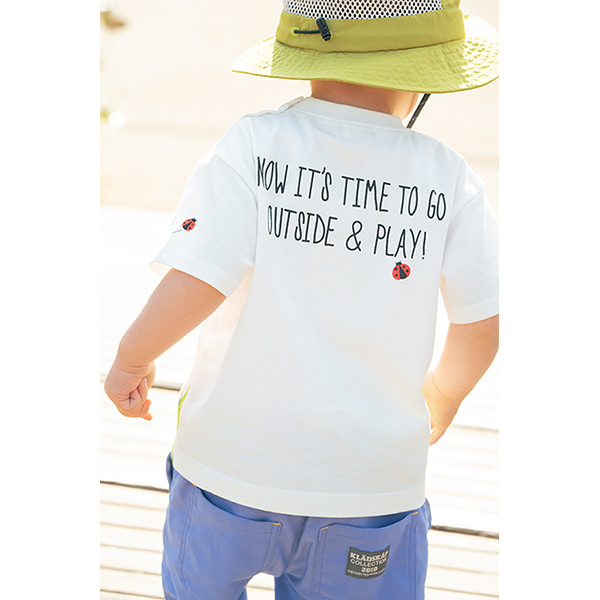 クレードスコープ(kladskap)昆虫プリント半袖Tシャツ【30％OFF】【SALE  