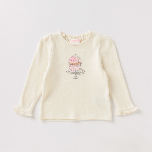 メゾピアノ 可愛いケーキデザインTシャツ 140cm mezzo piano Junior メゾピアノジュニア(mezzo junior)20th