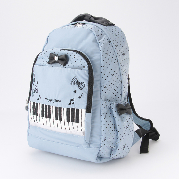 mezzo piano メゾピアノ(mezzo piano)ピアノナイロンリュック【O_30