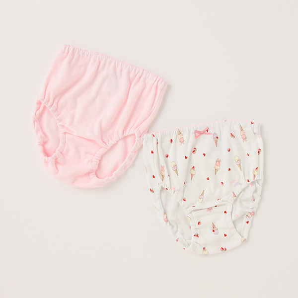 mezzo piano メゾピアノ(mezzo piano)イチゴ柄・ユニコーン柄 抗菌防臭