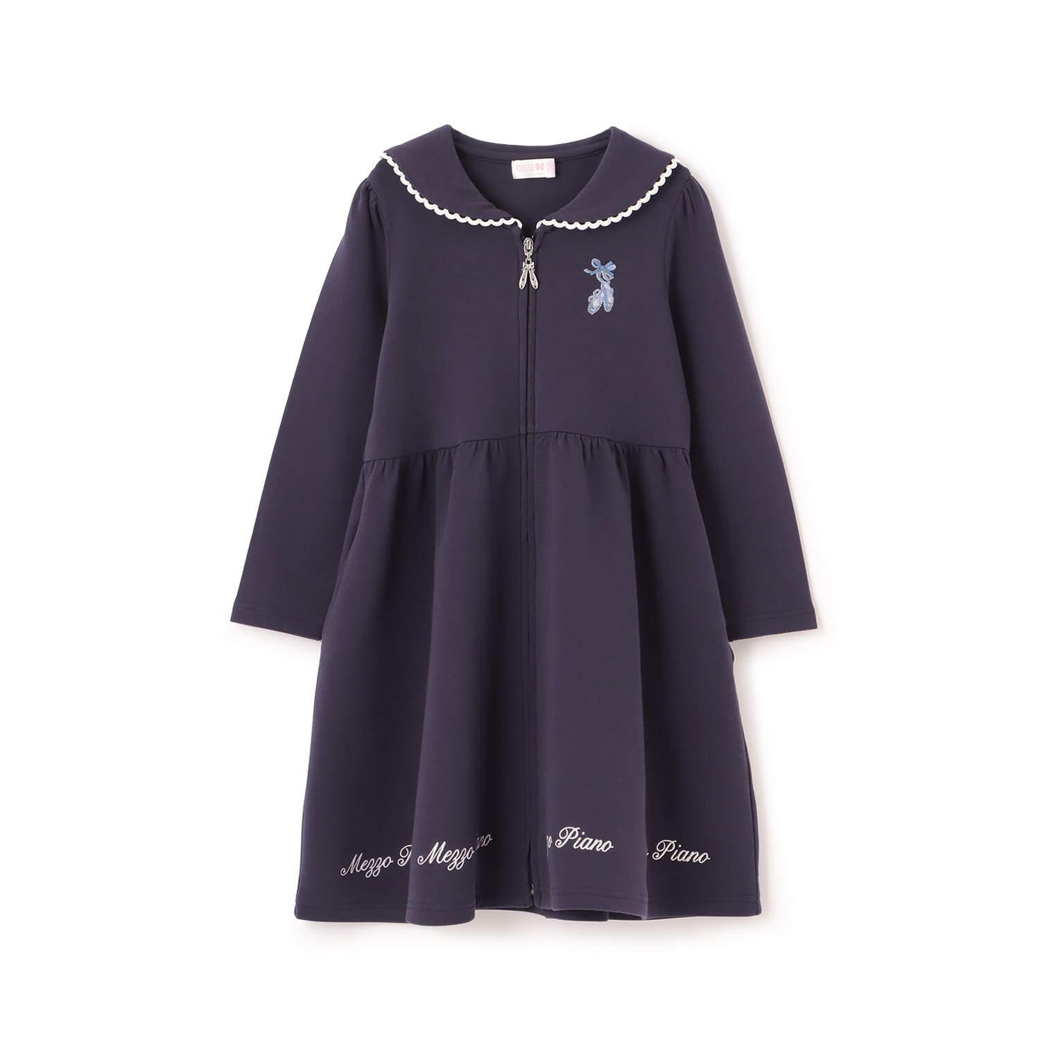 mezzo piano メゾピアノ(mezzo piano)【バレエ】セーラー前開きカット