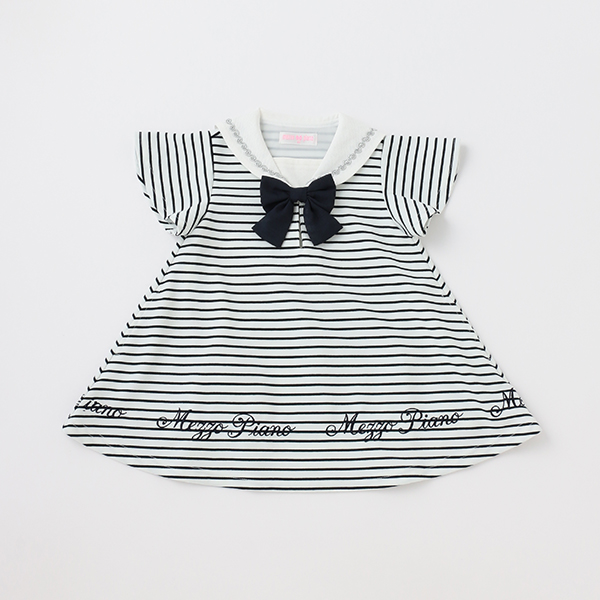 メゾピアノ　セーラーワンピース 楽天市場】メゾピアノジュニア(mezzo piano junior)セーラーワンピース