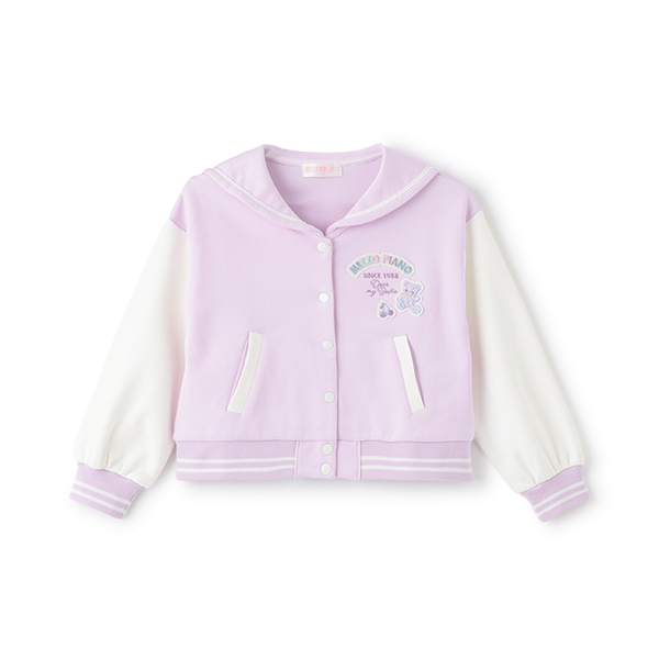 メゾピアノ セーラー　スタジャン　130 メゾピアノmezzo pianoセーラー スタジャンジャケットアウター130