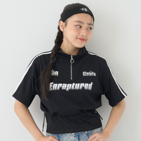 apricotさま専用♡ LOVETOXIC ラブトキシック(Lovetoxic)速乾ハーフZIP SET