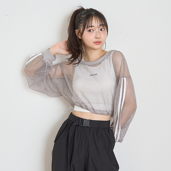 ラブトキシック(Lovetoxic)【LTXC】メッシュ長袖TシャツインナーSET