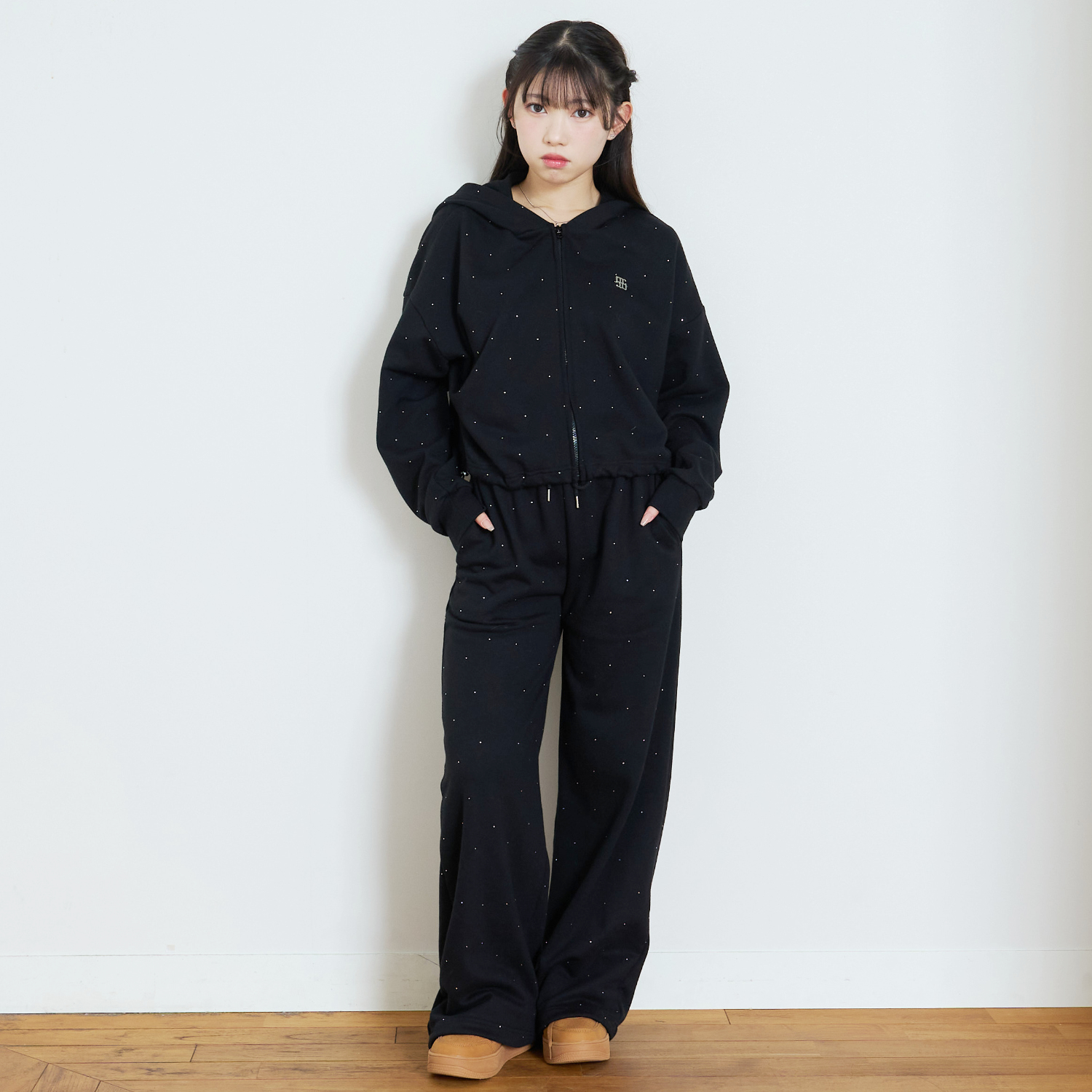 LOVETOXIC キラキラロングパンツセットアップ'【30％OFF】【SALE