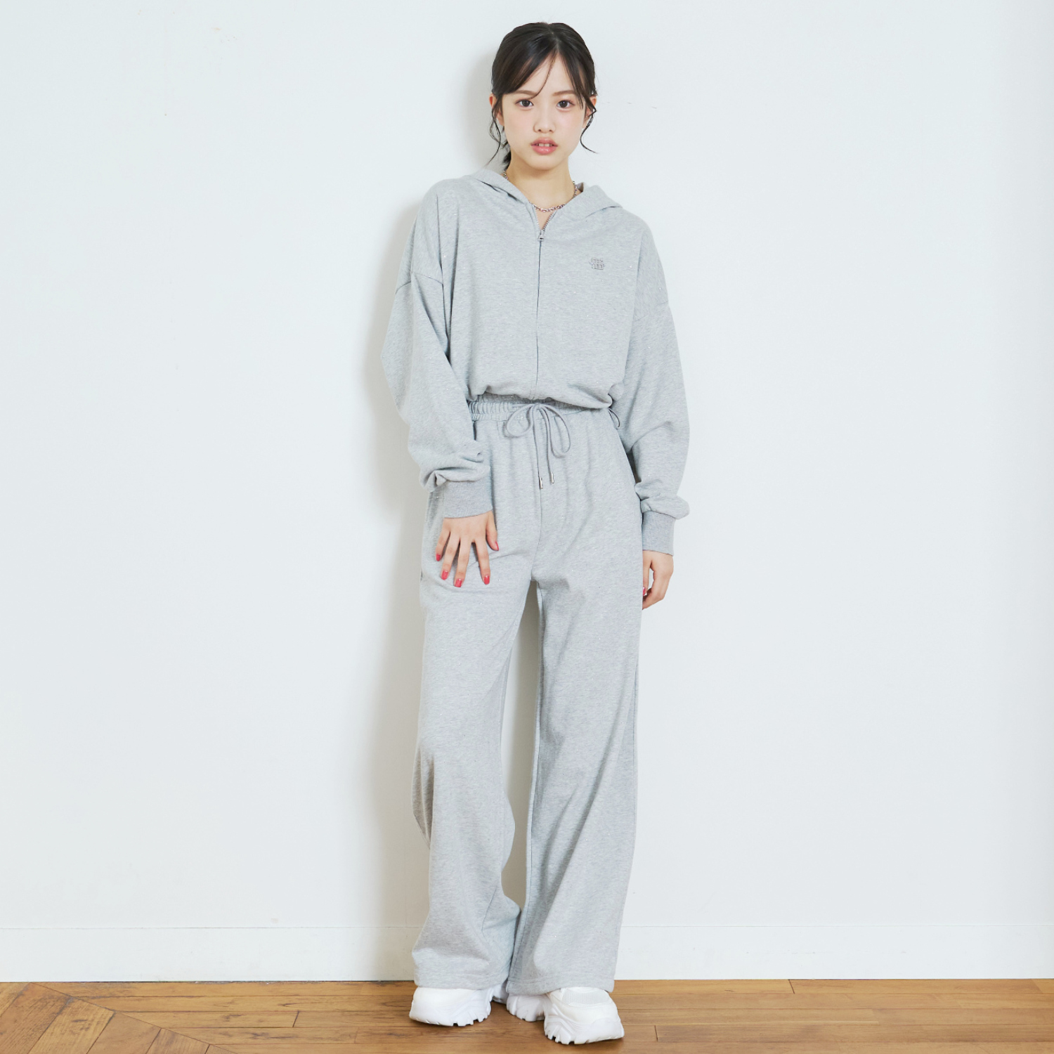 LOVETOXIC キラキラロングパンツセットアップ'【30％OFF】【SALE