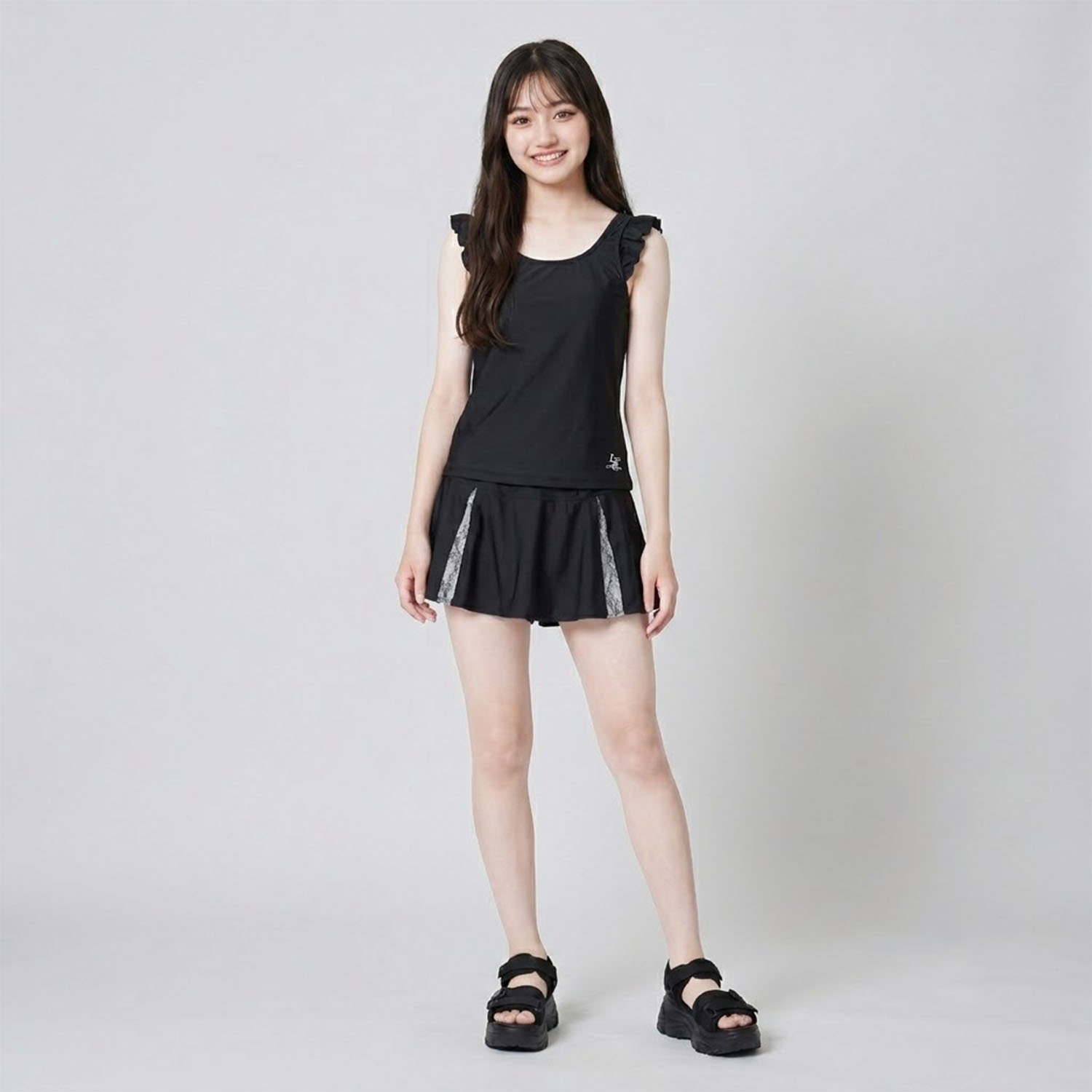 LOVETOXIC ラブトキシック(Lovetoxic)ラブトキ プリーツレース