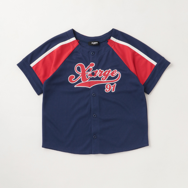 エクストララージ キッズ(XLARGE KIDS)ベースボールシャツ【O_50