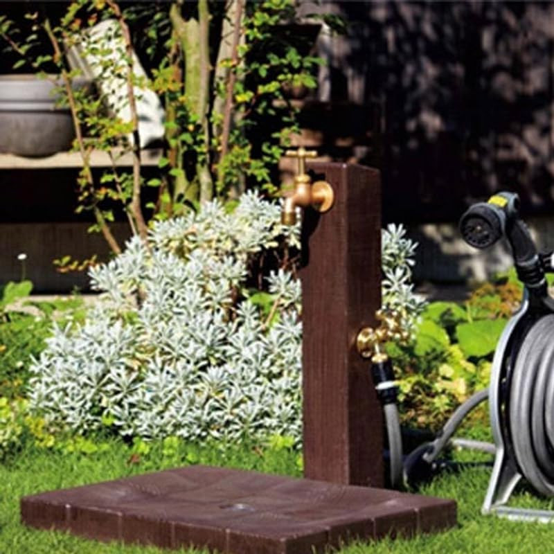 立水栓水栓柱セット ウオタービュー コボク(蛇口は別売り） : 庭を