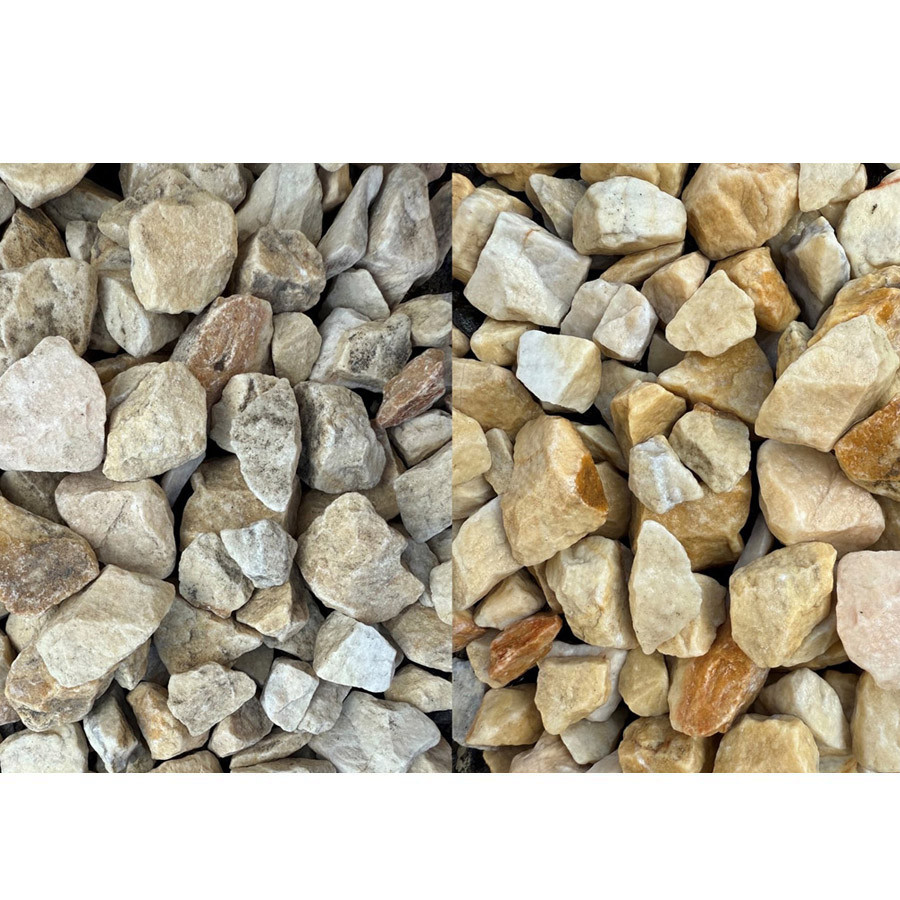 金山産　姿石　ラクダ 砕石 フーベイストーン クラッシュタイプ 20kg グリーン ピンク