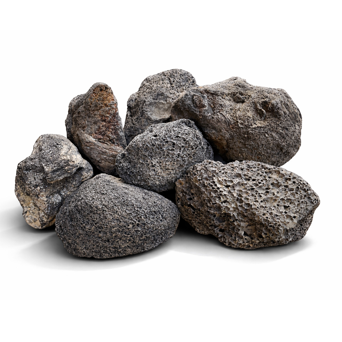 溶岩石 10kg S L サイズ選択可 栗石 クラッシュロック 火山岩 砕石