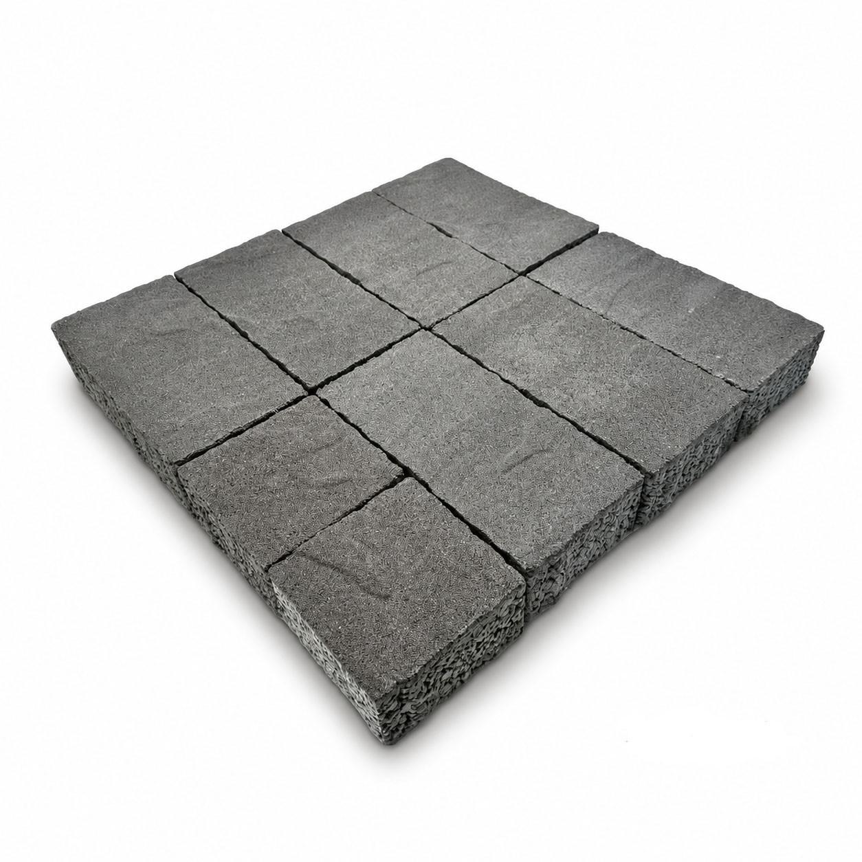 インターロッキング ブロック プラーガブリック 9個セット 透水性 60mm