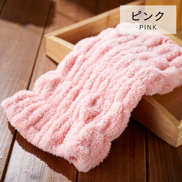 ORIGINLIFE ヘアキャップ マイクロファイバー タオルドライ 速乾