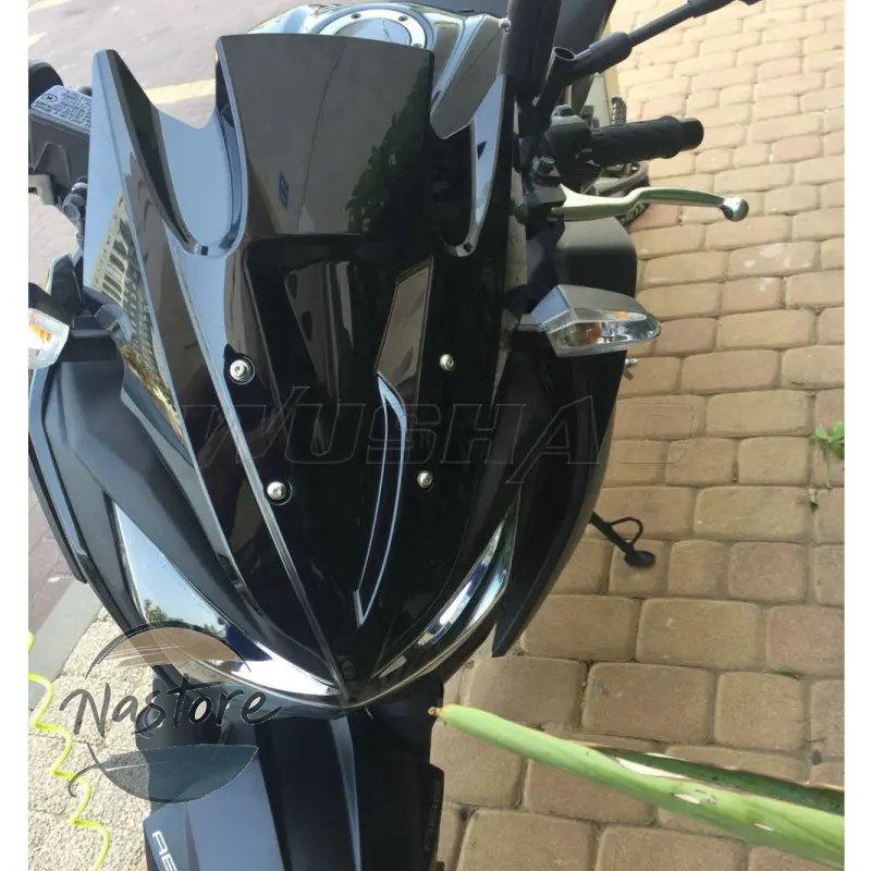 並行輸入品 z250 バイク スクリーン ダブルバブル風防 ウインド 2013