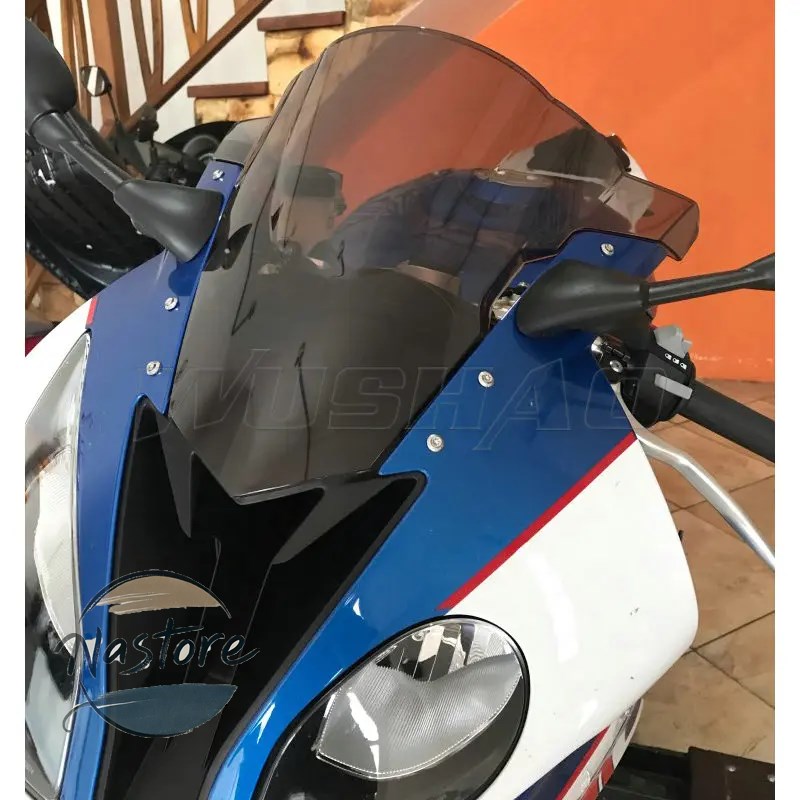 並行輸入品 BMW バイク 部品 カスタムパーツ アクセサリー ダブルバブル風防 ウインドスクリーンスクリーン 2015-18 s1000rr s 1000 rr 1000rrの画像