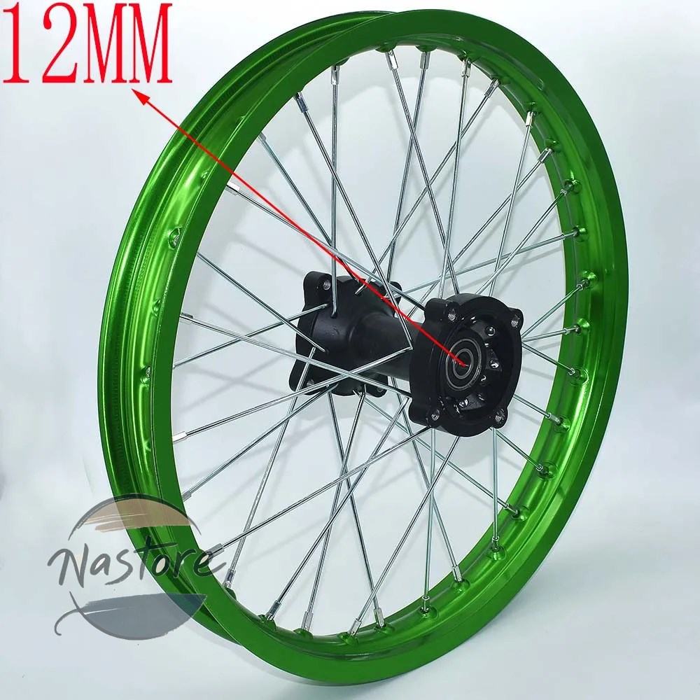 並行輸入品 1.60x 17 inch rear rims aluminum alloy disc plate wheel 1.60 x 17インチinch for klx crf kayo apollo bse pit bike dit 部品 カスタムパーツ_3