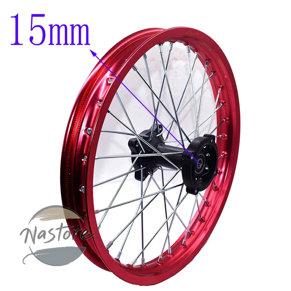 並行輸入品 1.60x 17 inch rear rims aluminum alloy disc plate wheel 1.60 x 17インチinch for klx crf kayo apollo bse pit bike dit 部品 カスタムパーツ_6