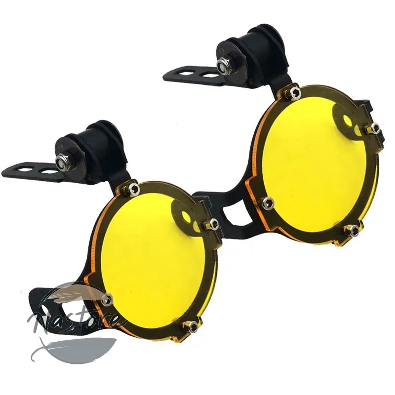 並行輸入品 ホンダ honda バイク universal driving aux lights BMW ドゥカティ カワサキ スズキ front head light waterproof fog lamp カスタムパーツ 部品の画像