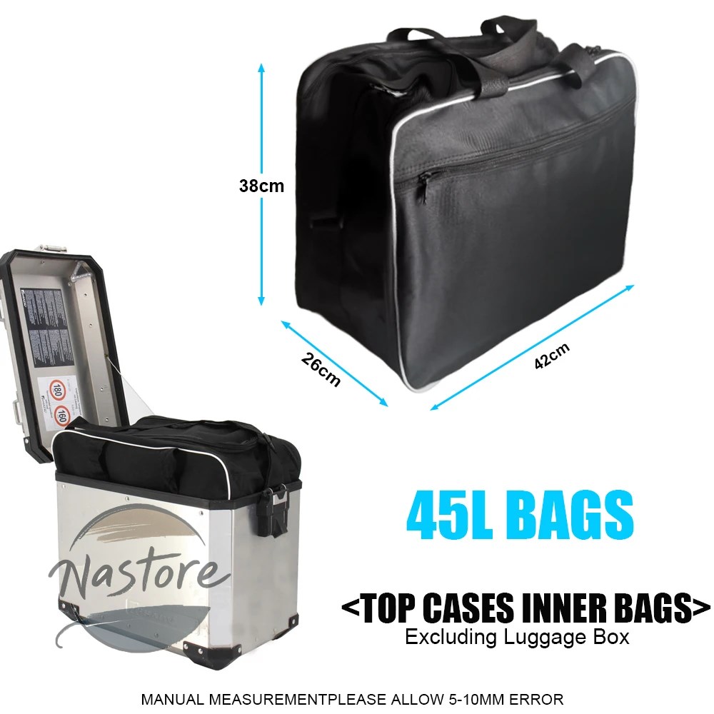 並行輸入品 BMW バイク 部品 カスタムパーツ アクセサリー luggage bags r1200gs adv black inner r1250 gs adventureの画像