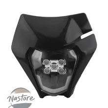 並行輸入品 バイク ヘッドライト ヘッド ライト プレート led フェアリング モトクロス 汚れ 超 エンデューロ ktm exc sx mx 250 300 カスタムパーツ 部品_5