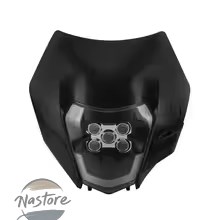 並行輸入品 バイク ヘッドライト ヘッド ライト プレート led フェアリング モトクロス 汚れ 超 エンデューロ ktm exc sx mx 250 300 カスタムパーツ 部品_7