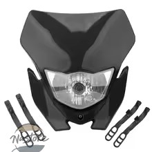 並行輸入品 バイク ヘッドライト ヘッド ライト 両モトクロス 超 電球 2017 2018 exc xcf sx f dr カスタムパーツ 部品 アクセサリーの画像