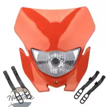 並行輸入品 バイク ヘッドライト ヘッド ライト 両モトクロス 超 電球 2017 2018 exc xcf sx f dr カスタムパーツ 部品 アクセサリーの画像
