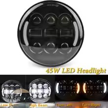 並行輸入品 バイク ヘッドライト 5 3/4インチ led ヘッドランプ 5.75インチ faro moto ライト カスタムパーツ 部品 アクセサリー_6