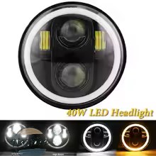 並行輸入品 バイク ヘッドライト 5 3/4インチ led ヘッドランプ 5.75インチ faro moto ライト カスタムパーツ 部品 アクセサリー_10