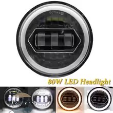 並行輸入品 バイク ヘッドライト 5 3/4インチ led ヘッドランプ 5.75インチ faro moto ライト カスタムパーツ 部品 アクセサリー_11