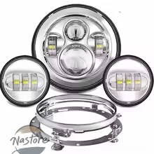 並行輸入品 バイク フォグランプ ヘッドライト ヘッド ライト 補助 led パスライト ハーレー ツーリングランプ エレクトリックグライド カスタムパーツ 部品_8