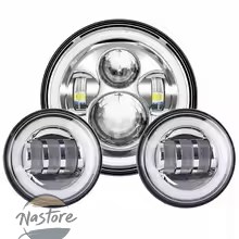 並行輸入品 バイク フォグランプ ヘッドライト ヘッド ライト 補助 led パスライト ハーレー ツーリングランプ エレクトリックグライド カスタムパーツ 部品_10