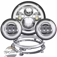 並行輸入品 バイク フォグランプ ヘッドライト ヘッド ライト 補助 led パスライト ハーレー ツーリングランプ エレクトリックグライド カスタムパーツ 部品_12