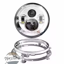 並行輸入品 バイク フォグランプ ヘッドライト ヘッド ライト 補助 led パスライト ハーレー ツーリングランプ エレクトリックグライド カスタムパーツ 部品_3