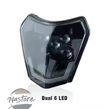 ブランド登録なし - 並行輸入品 自動二輪車 前照灯 上端 第一人者 x 原動機 led ともし火 照明ランプ スーパーモトフェアリング ktm exc sxf マクスウェル ダート カスタム一部分 部分品