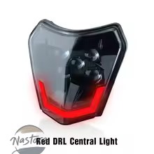 ブランド登録なし - 並行輸入品 自動二輪車 前照灯 上端 第一人者 x 原動機 led ともし火 照明ランプ スーパーモトフェアリング ktm exc sxf マクスウェル ダート カスタム一部分 部分品