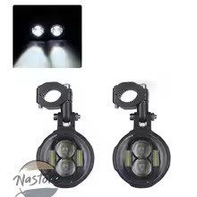 並行輸入品 バイク ヘッドライト ヘッド ライト led プロジェクターレンズモトランプ フォグライト カスタムパーツ 部品 アクセサリーの画像