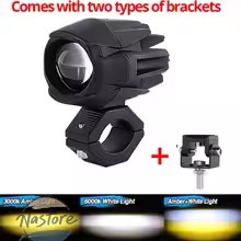 並行輸入品 バイク フォグランプ ヘッドライト ウインカー ヘッド ライト 12d 超高輝度補助 led スポットライトモト カワサキ suv カスの画像