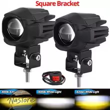 並行輸入品 バイク フォグランプ ヘッドライト ウインカー ヘッド ライト 12d 超高輝度補助 led スポットライトモト カワサキ suv カスの画像