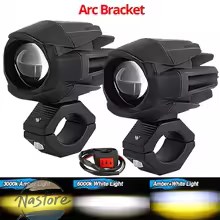 並行輸入品 バイク フォグランプ ヘッドライト ウインカー ヘッド ライト 12d 超高輝度補助 led スポットライトモト カワサキ suv カスの画像