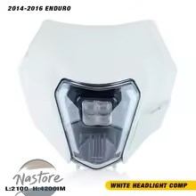 並行輸入品 バイク ヘッドライト ヘッド ライト ktm exc sxf xcw mx 2014 2023 ランプランプライトスーパーモトダート カスタムパーツ 部品 アクセサリー_5