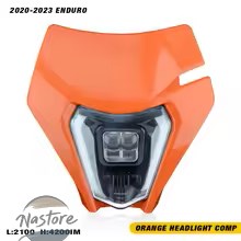 並行輸入品 バイク ヘッドライト ヘッド ライト ktm exc sxf xcw mx 2014 2023 ランプランプライトスーパーモトダート カスタムパーツ 部品 アクセサリー_12