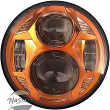 並行輸入品 バイク ヘッドライト 51w 5.75 インチ led プロジェクター hi lo ビーム ハーレー スポーツスター 1200 883