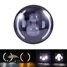 並行輸入品 バイク ヘッドライト ヘッド 7 インチ led ライト ブラック