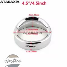 並行輸入品 バイク カバー フォグランプ ヘッドライト 5.75インチ 4.5インチ 7 インチ バイザーベゼル トリムリング led ヘッドランプハーレーの画像