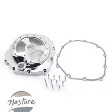 並行輸入品 バイク 部品 カスタムパーツ アクセサリー aftermarket parts カワサキ zx14r zzr1400 2006 2022 black right engine clutch cover see through_4