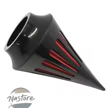 並行輸入品 クローム e black air cleaner filter for 2001 2009 ハーレー davidson ソフテイル fat boy ダイナ street bob wide glide 部品 カスタムパーツ_1