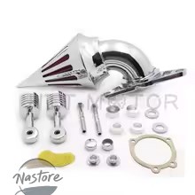 並行輸入品 クローム e black air cleaner filter for 2001 2009 ハーレー davidson ソフテイル fat boy ダイナ street bob wide glide 部品 カスタムパーツ_2