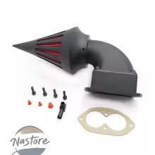 並行輸入品 バイク 部品 カスタムパーツ アクセサリー black spike air intake cleaner for 2002 2009 カワサキ バルカン 1500 1600 mean streak parts_2